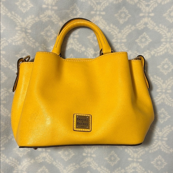 Dooney & Bourke Handbags - Dooney & Bourke Yellow Mini Bag